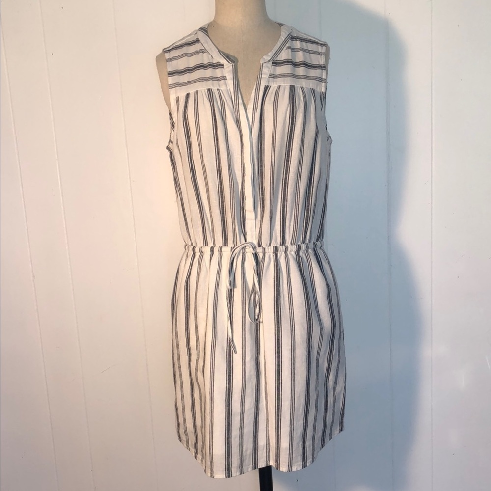 Striped Sleeveless Dress